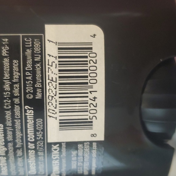 Power Stick Intensity Men's Deodorant 2.2oz - Picture 5 of 5